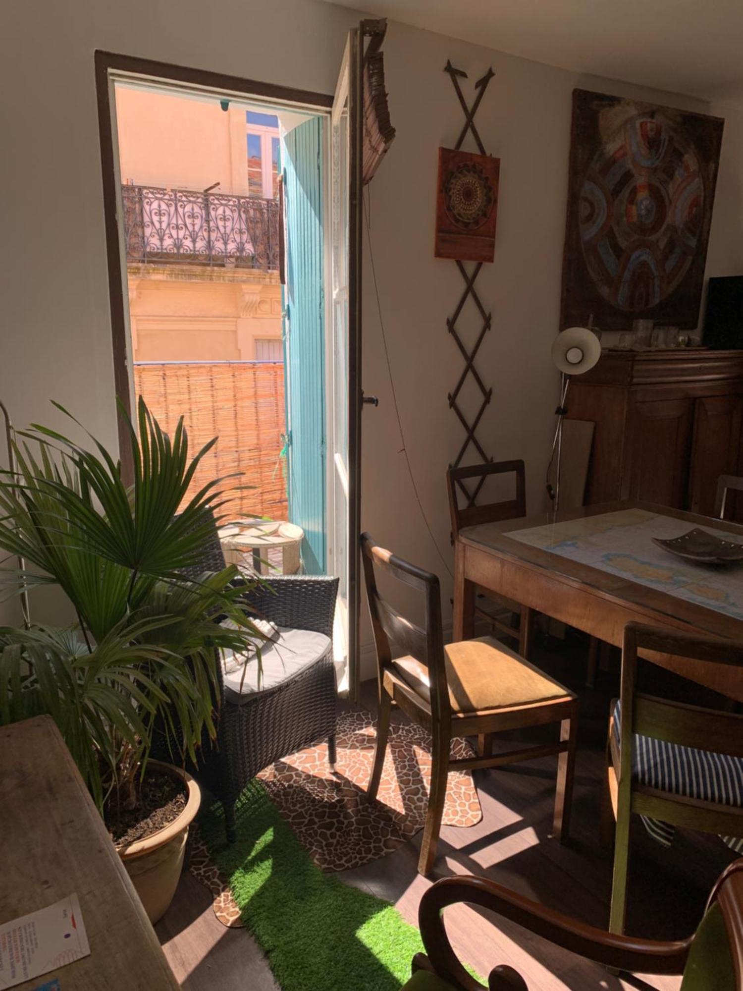 Appart Central A Sete Avec Balcon Luaran gambar